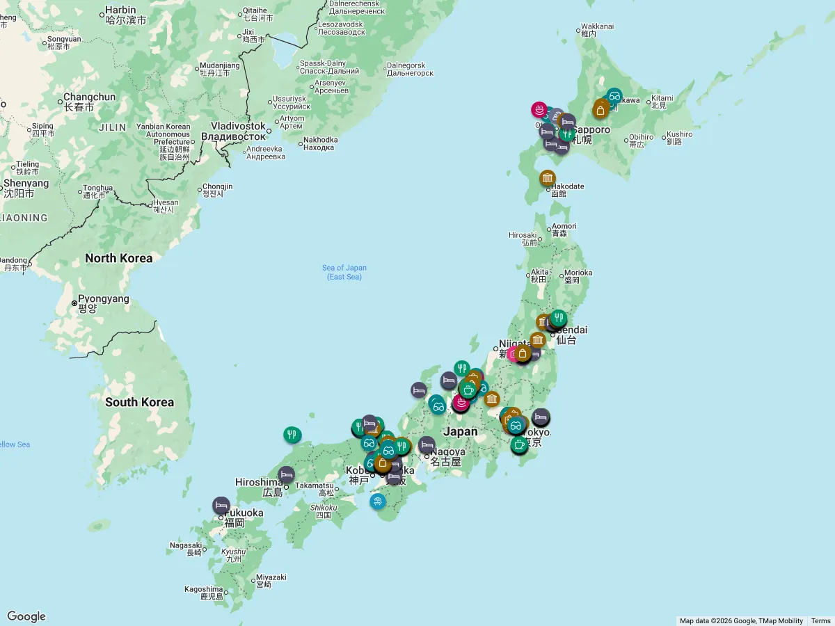 BEST Guide to Japan by Empty Japan - Japan Travel Map - Rexby